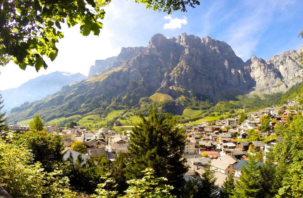 Residence Les Sources Des Alpes Leukerbad Eksteriør billede