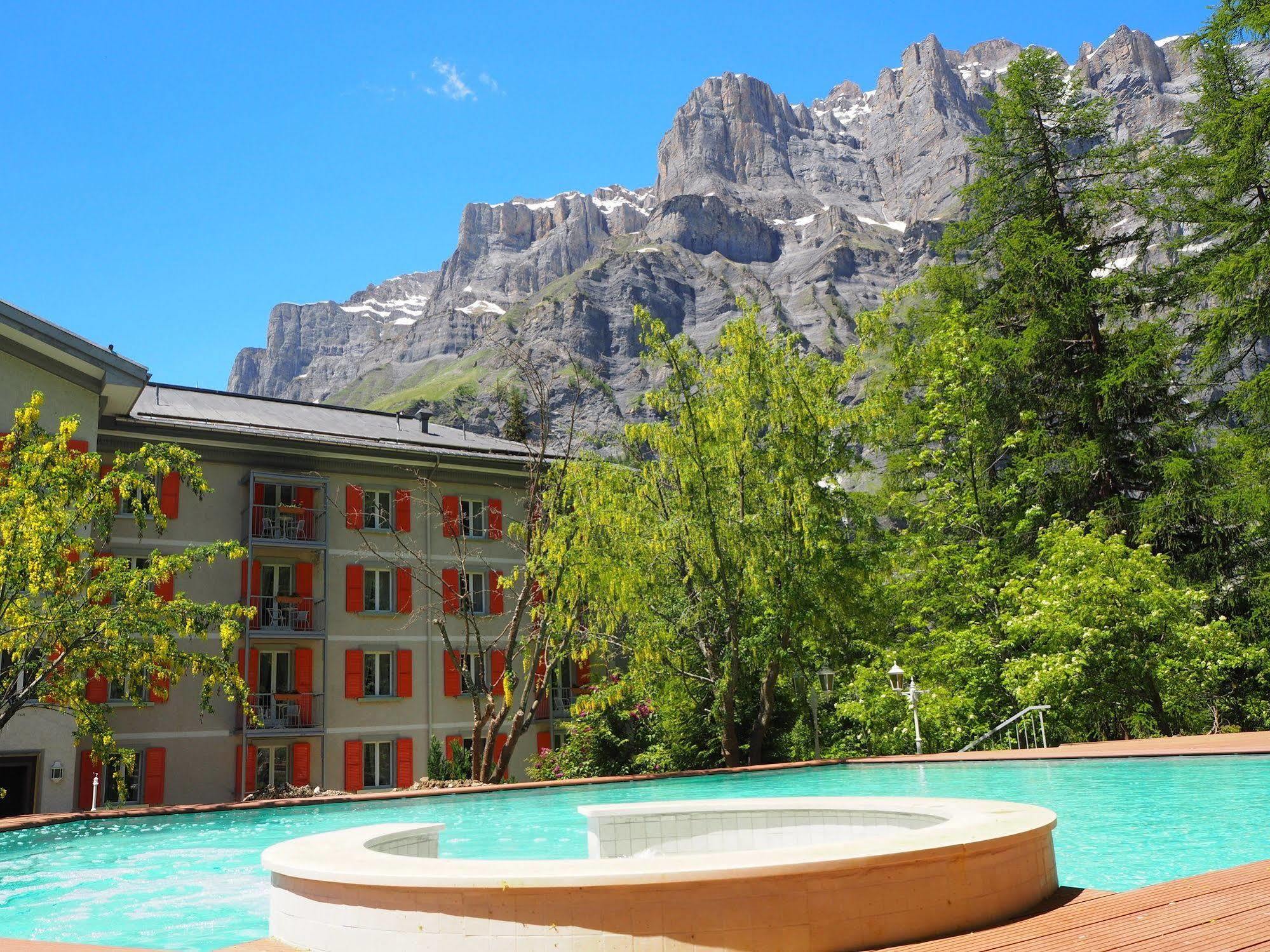 Residence Les Sources Des Alpes Leukerbad Eksteriør billede