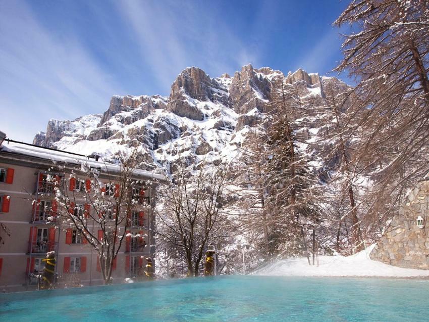 Residence Les Sources Des Alpes Leukerbad Eksteriør billede